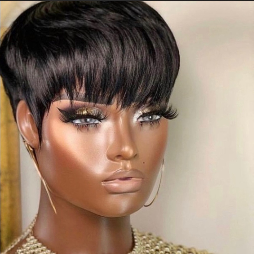 Short cut human wig